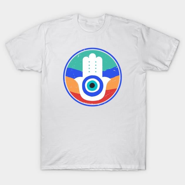 Evil Eye T-Shirt by HobbyAndArt